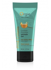 Съедобный интимный гель Orgie Lube Tube Cocktail Pina Colada - 50 мл. - ORGIE - купить с доставкой в Волгодонске