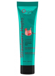 Съедобный интимный гель Orgie Lube Tube Cocktail Strawberry Mojito - 100 мл. - ORGIE - купить с доставкой в Волгодонске