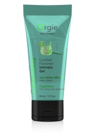 Съедобный интимный гель Orgie Lube Tube Cocktail Caipirinha - 50 мл. - ORGIE - купить с доставкой в Волгодонске
