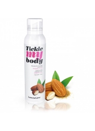 Массажная хрустящая пенка Tickle My Body Sweet Almonds с ароматом миндаля - 150 мл. - Love to Love - купить с доставкой в Волгодонске