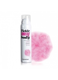 Массажная хрустящая пенка Tickle My Body Cotton Candy с ароматом сладкой ваты - 150 мл. - Love to Love - купить с доставкой в Волгодонске