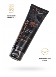 Интимный гель на водной основе Lube Tube Chocolate с шоколадным вкусом - 100 мл. - ORGIE - купить с доставкой в Волгодонске