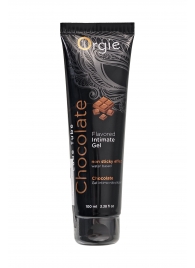 Интимный гель на водной основе Lube Tube Chocolate с шоколадным вкусом - 100 мл. - ORGIE - купить с доставкой в Волгодонске