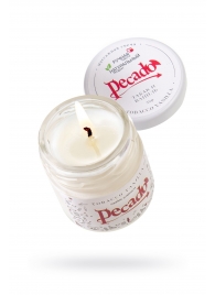 Массажная свеча Tobacco Vanilla - 35 мл. - Pecado - купить с доставкой в Волгодонске
