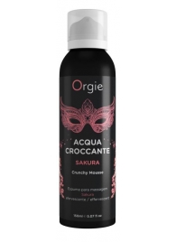 Хрустящая пенка для массажа Orgie Acqua Croccante Sakura с ароматом сакуры - 150 мл. - ORGIE - купить с доставкой в Волгодонске