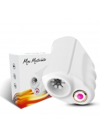 Белый вибромастурбатор Mini Masturbator - Silicone Toys - в Волгодонске купить с доставкой