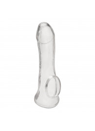 Прозрачная насадка на пенис Transparent Penis Enhancing Sleeve Extension - 15,9 см. - BlueLine - в Волгодонске купить с доставкой