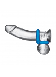 Комплект из 2 эрекционных колец-восьмерок 2-Pack Duo Cock And Ball Stamina Enhancement Ring - BlueLine - в Волгодонске купить с доставкой
