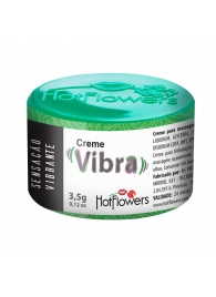 Возбуждающий крем Vibra с эффектом вибрации - 3,5 гр. - HotFlowers - купить с доставкой в Волгодонске