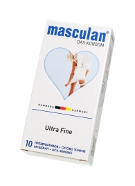 Ультратонкие презервативы Masculan Ultra Fine с обильной смазкой - 10 шт. - Masculan - купить с доставкой в Волгодонске