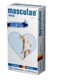 Ультратонкие презервативы Masculan Ultra Fine с обильной смазкой - 10 шт. - Masculan - купить с доставкой в Волгодонске