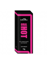 Гель для оральных ласк Oral Hot с согревающим эффектом - 15 гр. - HotFlowers - купить с доставкой в Волгодонске