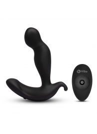 Черный анальный стимулятор с вращением и вибрацией 360 Plug - 13 см. - b-Vibe - в Волгодонске купить с доставкой