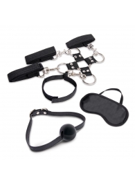 Набор для фиксации из 7 предметов Hogtie   Ball Gag Kit - Lux Fetish - купить с доставкой в Волгодонске