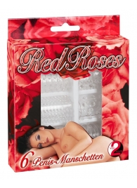Набор из 6 насадок с шипиками Red Roses - Orion - в Волгодонске купить с доставкой