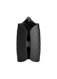 Черный мастурбатор с вибростимуляцией головки Black Glans Trainer - Baile - в Волгодонске купить с доставкой
