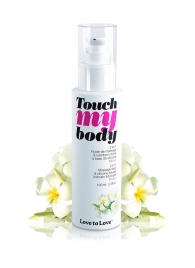 Силиконовый лубрикант 2-в-1 Touch My Body с ароматом моной - 100 мл. - Love to Love - купить с доставкой в Волгодонске