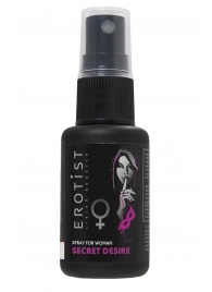 Возбуждающий спрей для женщин Erotist Secret Desire - 30 мл. - Erotist Libido Booster - купить с доставкой в Волгодонске