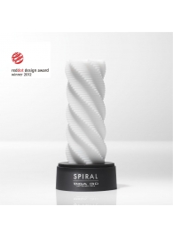 Белый 3D мастурбатор SPIRAL - Tenga - в Волгодонске купить с доставкой