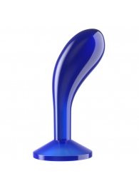 Синяя анальная втулка Flawless Clear Prostate Plug 6.0 - 15 см. - Lovetoy - в Волгодонске купить с доставкой