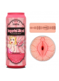 Мастурбатор-вагина Pleasure Brew Masturbator-Imperial Stout в банке - Lovetoy - в Волгодонске купить с доставкой