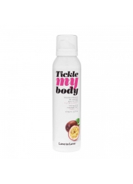 Массажная хрустящая пенка Tickle my body с ароматом маракуйи - 150 мл. - Love to Love - купить с доставкой в Волгодонске