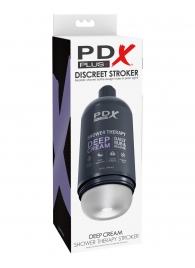 Мастурбатор в бутылке Shower Therapy Deep Cream - Pipedream - в Волгодонске купить с доставкой