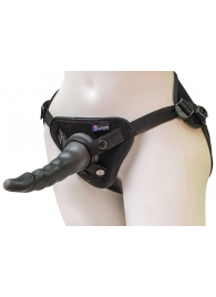 Комплект из трусиков Harness и двух насадок - 20,5 и 18 см. - LOVETOY (А-Полимер) - купить с доставкой в Волгодонске