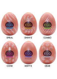 Набор из 6 мастурбаторов-яиц Tenga Egg Variety Pack V - Tenga - в Волгодонске купить с доставкой