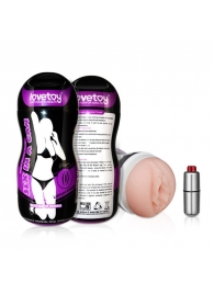 Мастурбатор Vibrating Vagina - Lovetoy - в Волгодонске купить с доставкой