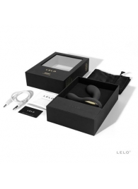 Чёрный перезаряжаемый стимулятор простаты Bruno Black - Lelo - в Волгодонске купить с доставкой