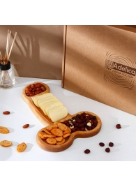 Деревянное блюдо для подачи в форме члена (32,5 х 20 х 1,7 см) - Сима-Ленд - купить с доставкой в Волгодонске