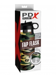 Мастурбатор в камуфляжной колбе Fap Flask - Pipedream - в Волгодонске купить с доставкой