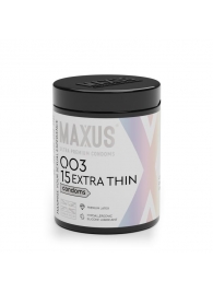 Экстремально тонкие презервативы MAXUS 003 Extra Thin - 15 шт. - Maxus - купить с доставкой в Волгодонске