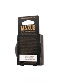 Ультратонкие презервативы MAXUS AIR Ultra Thin - 3 шт. - Maxus - купить с доставкой в Волгодонске