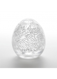 Мастурбатор-яйцо Keith Haring EGG PARTY - Tenga - в Волгодонске купить с доставкой