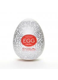 Мастурбатор-яйцо Keith Haring EGG PARTY - Tenga - в Волгодонске купить с доставкой