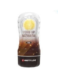 Прозрачный текстурированный мастурбатор Vacuum Cup Masturbator Stellar - Baile - в Волгодонске купить с доставкой