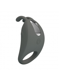Серое эрекционное кольцо с вибрацией Master Ring - Baile - в Волгодонске купить с доставкой