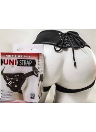 Универсальные трусики Harness UNI strap с корсетом - LOVETOY (А-Полимер) - купить с доставкой в Волгодонске