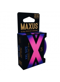 Презервативы Maxus XXL увеличенного размера - 3 шт. - Maxus - купить с доставкой в Волгодонске