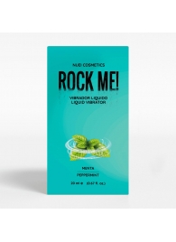 Жидкий вибратор Nuei Rock Me! с ароматом мяты - 20 мл. - Nuei cosmetics - купить с доставкой в Волгодонске