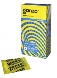 Классические презервативы с обильной смазкой Ganzo Classic - 12 шт. - Ganzo - купить с доставкой в Волгодонске