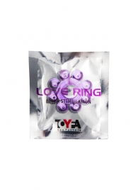 Мягкая фиолетовая гелевая насадка - Toyfa Basic - в Волгодонске купить с доставкой