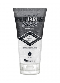 Водно-силиконовый интимный гель-смазка Lubrimax Brave - 75 мл. - ИнтелБИО - купить с доставкой в Волгодонске