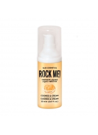 Жидкий вибратор Nuei Rock Me! с ароматом печенья и сливок - 20 мл. - Nuei cosmetics - купить с доставкой в Волгодонске
