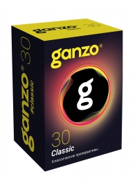 Классические презервативы с обильной смазкой Ganzo Classic - 30 шт. - Ganzo - купить с доставкой в Волгодонске