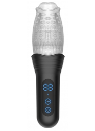 Автоматический мастурбатор Oral Sex Masturbator с функциями ротации, вибрации и фрикций - Secwell - в Волгодонске купить с доставкой