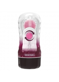 Прозрачный текстурированный мастурбатор Vacuum Cup Masturbator Black Hole - Baile - в Волгодонске купить с доставкой