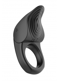 Черное эрекционное виброкольцо Vibro Lust Ring - MALESATION - в Волгодонске купить с доставкой